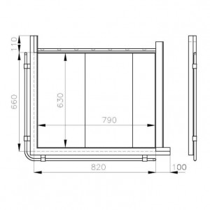 ľavý 630x790 mm