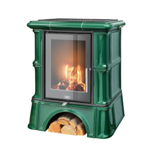 Bavaria s kachľovým soklom exclusive - flaschengrün